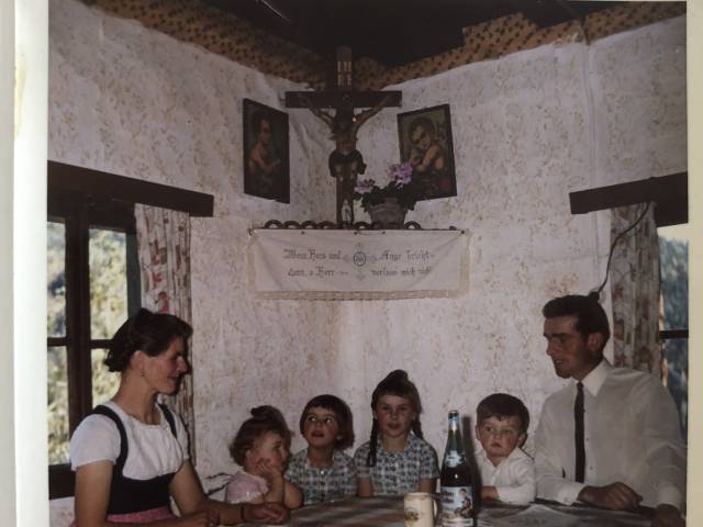 Familie Rainer im Jahre 1969