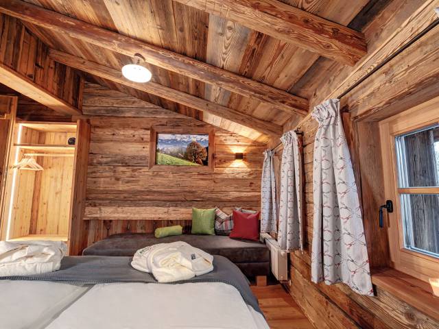 Grünegg Highking Chalet Schlafzimmer