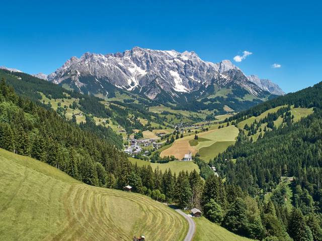 Grünegg Aussicht Sommer