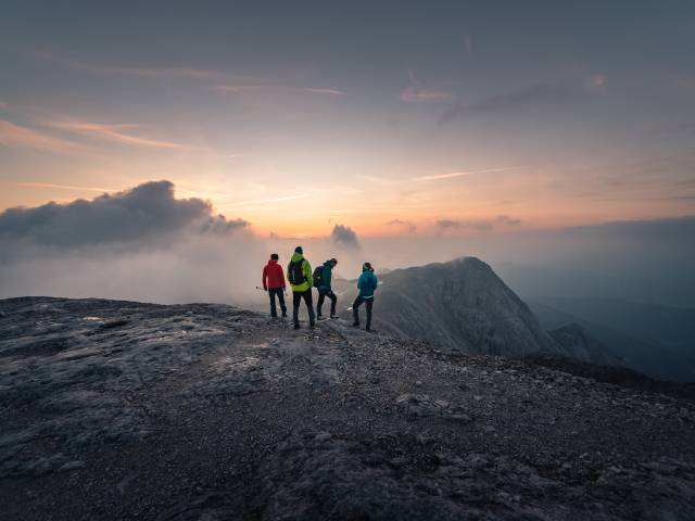 Gipfel in der Region Hochkönig