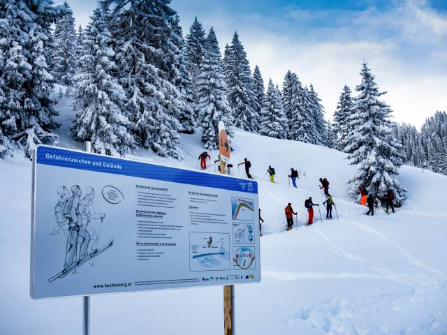 Skitourenlehrpfad Grünegg