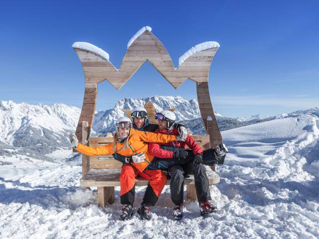 Ski fahren Hochkönig 