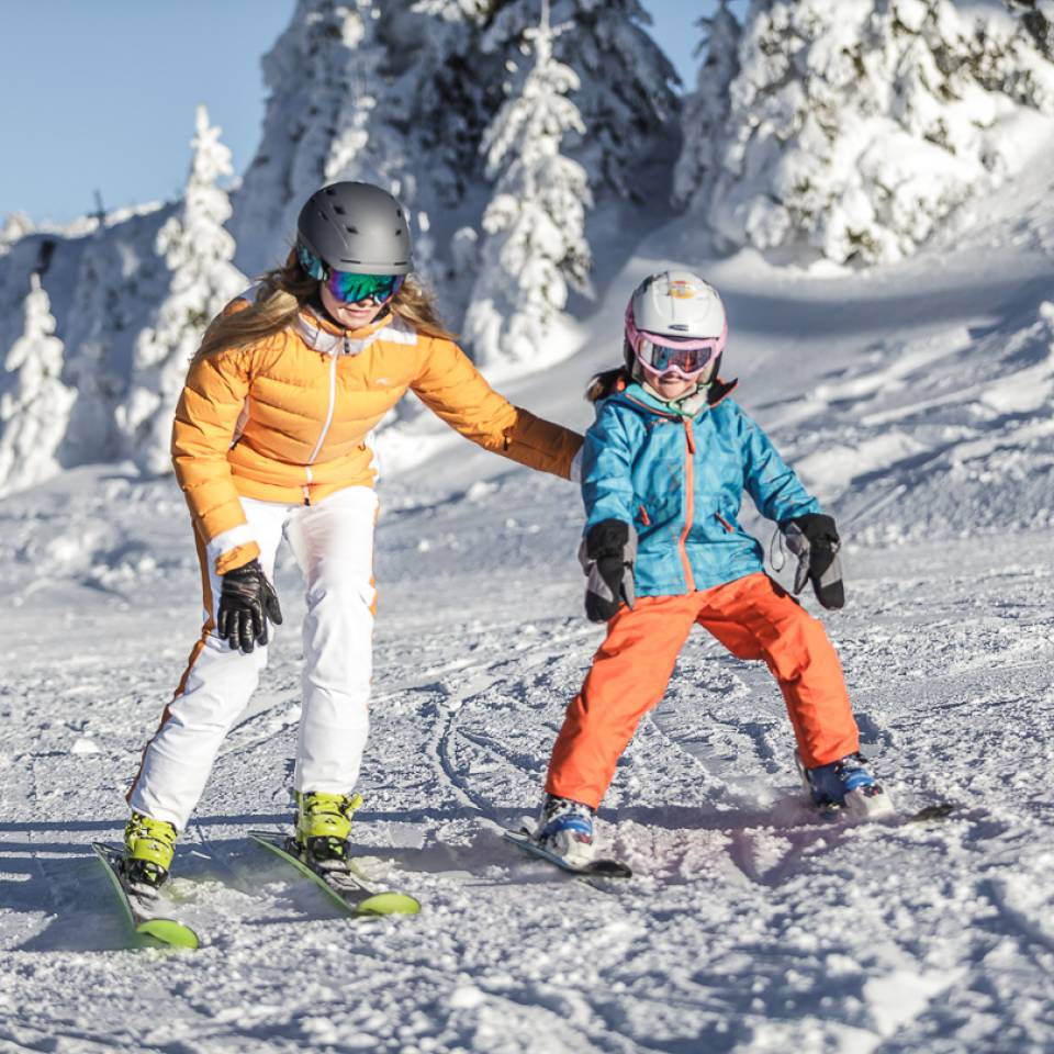 Family-friendly small ski areas around the Hochkönig - Grünegg Alm und Hochkönig Edelbrennerei