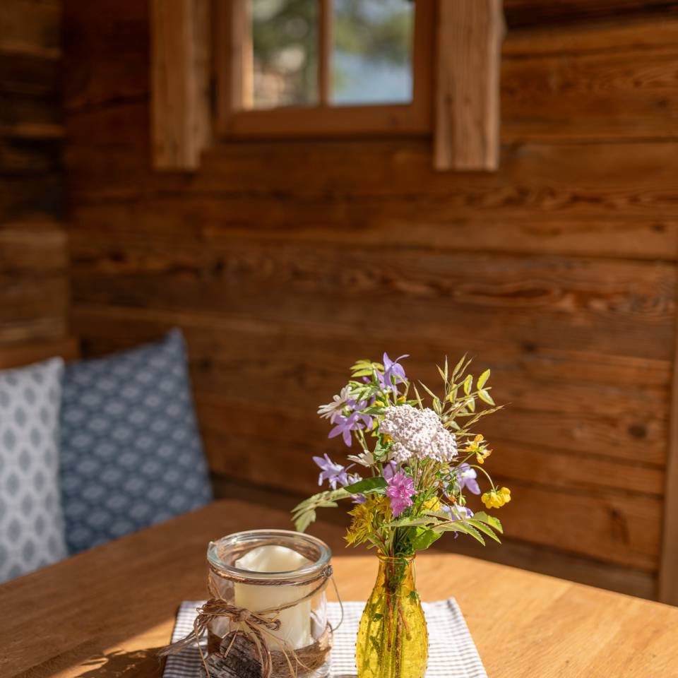 PaarMOMENTE
im neuen Highking Chalet "URSPRUNG": Romantische Zeit zu Zweit - Grünegg Alm und Hochkönig Edelbrennerei