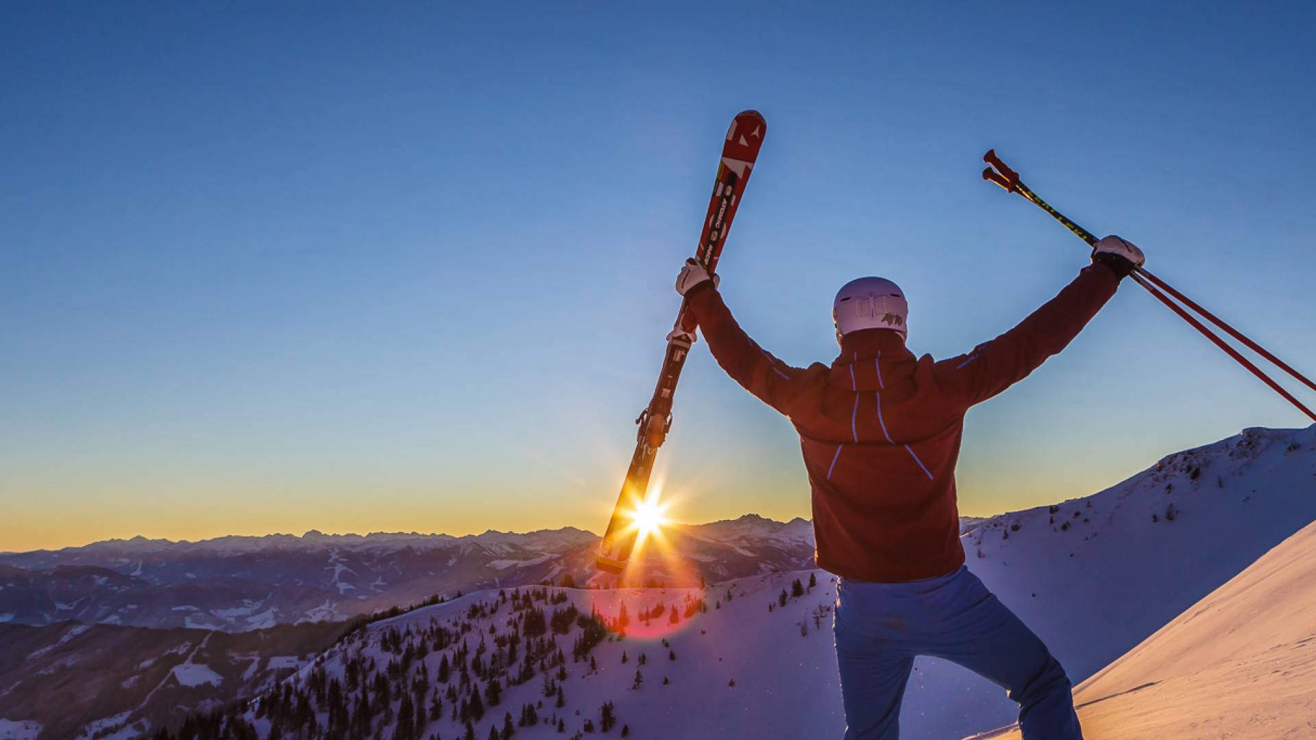 Skifahren am Hochkönig - Grünegg