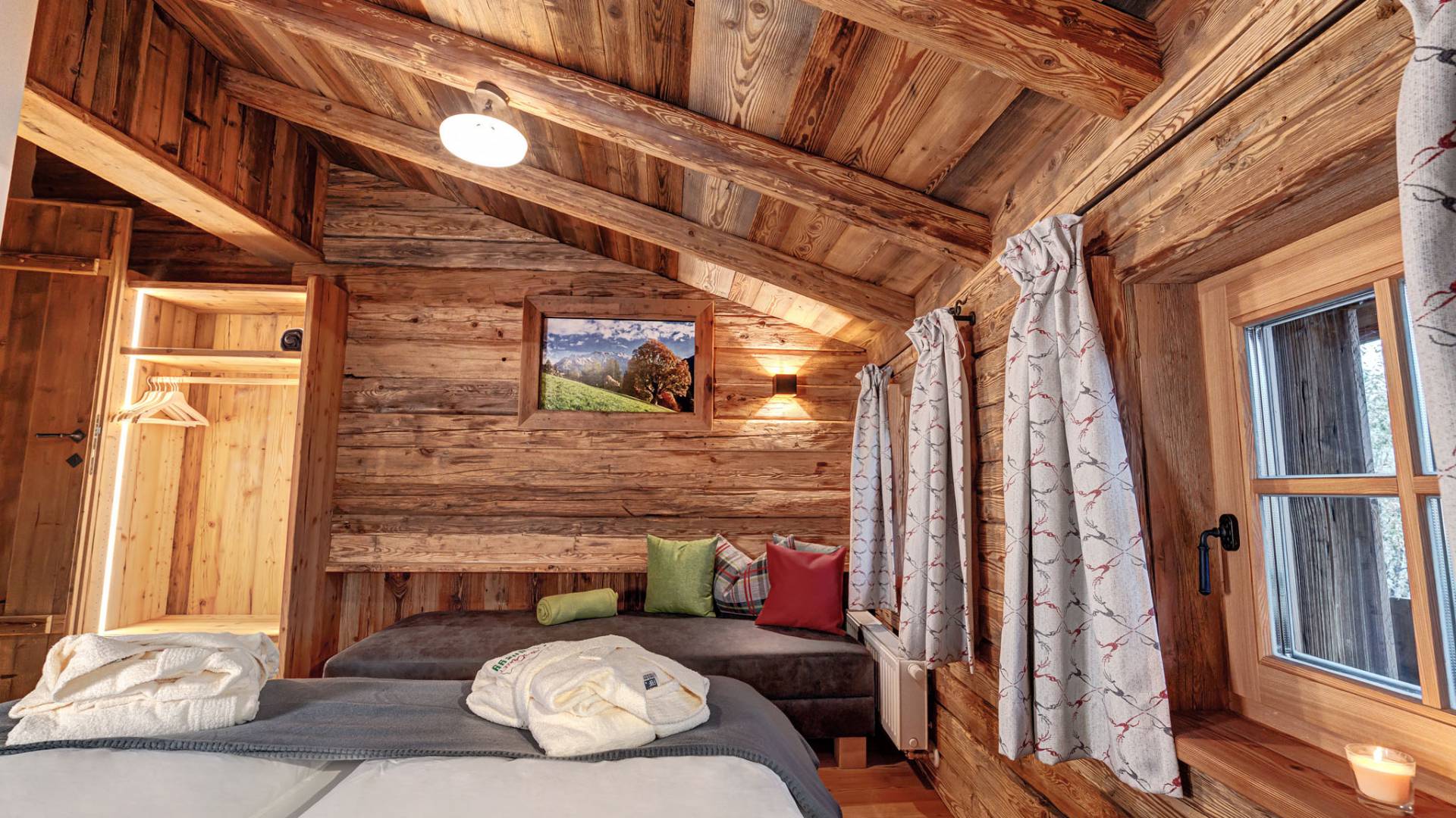 Grünegg Highking Chalet Schlafzimmer