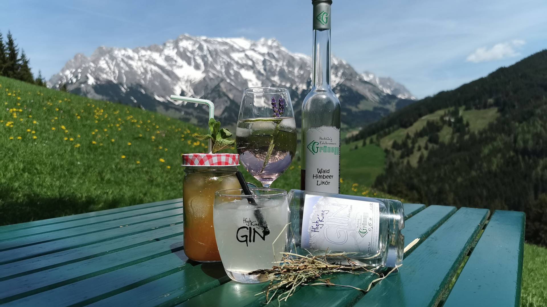 Grünegg Almcocktails