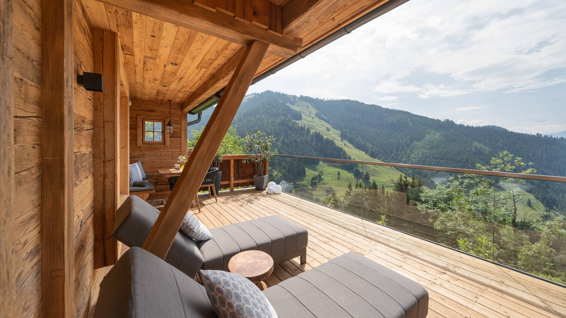 Highking Chalet Grünegg Terrasse